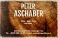 Peter Aschaber 
Holz – Bau – Zaun und mehr